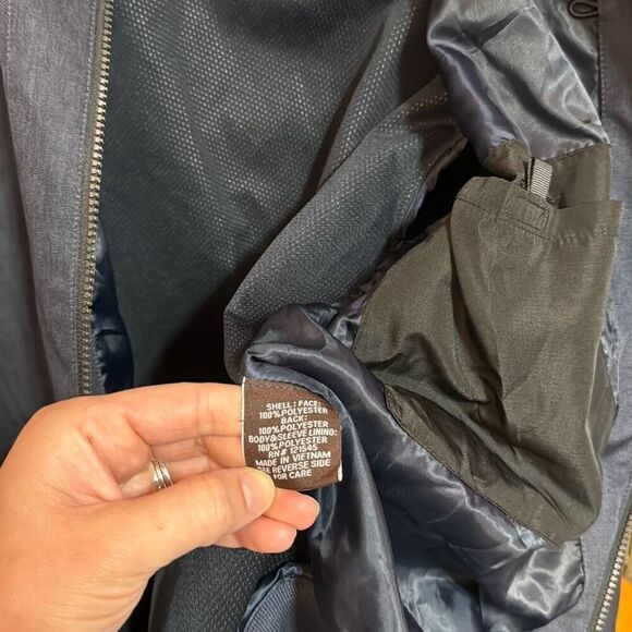 Michael Kors Navy Blue Fall Jacket Men’s US Small - Picture 4 of 6